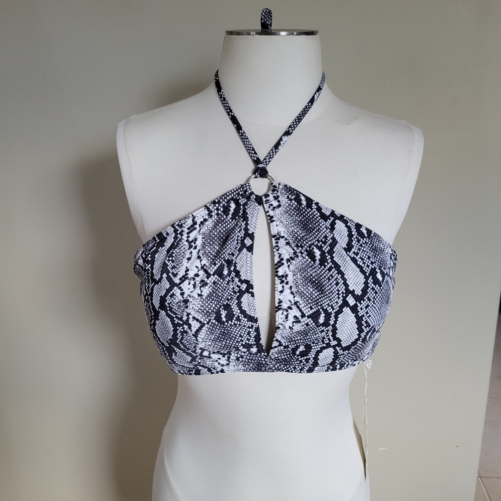 Michael Kors python print bikini